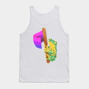 Frog Says Bisexual Rights! Tank Top